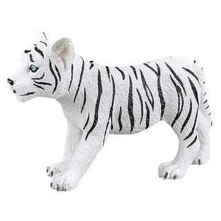 Фигурка KONIK «Белый тигрёнок, стоящий» 2