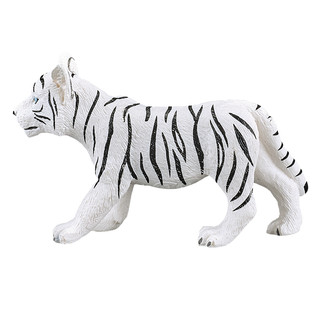 Фигурка KONIK «Белый тигрёнок, стоящий» 3