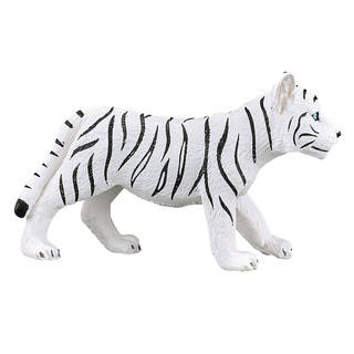 Фигурка KONIK «Белый тигрёнок, стоящий» 4