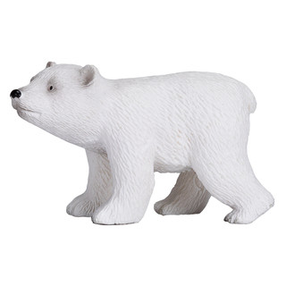Фигурка Белый медвежонок, идущий, KONIK 3
