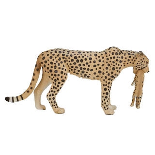 Фигурка KONIK «Гепард, самка с детёнышем» 4