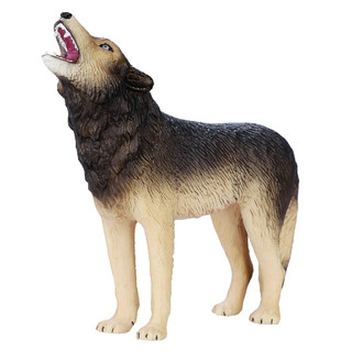 Фигурка Волк, воющий, KONIK 4