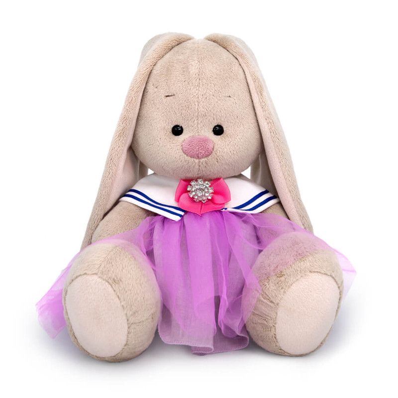 Зайка Ми Сиреневый штиль, 18 см, Budi Basa