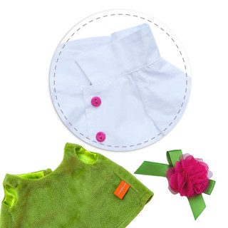 Бархатный сарафан и рубашка для Ли-Ли, 24 см, Budi Basa 4