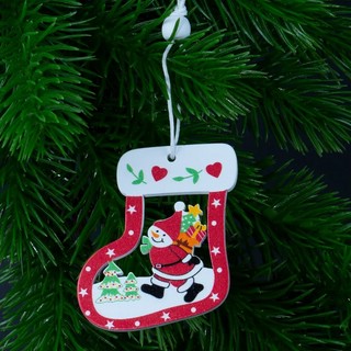 Подвеска на ёлку из дерева в ассортименте. Цена за 1 подвеску! 9