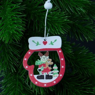 Подвеска на ёлку из дерева в ассортименте. Цена за 1 подвеску! 11