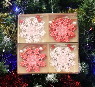 Подвеска на ёлку из дерева в ассортименте. Цена за 1 подвеску! 6