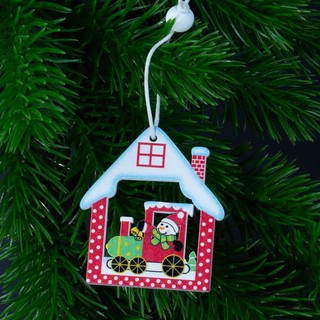 Подвеска на ёлку из дерева в ассортименте. Цена за 1 подвеску! 7