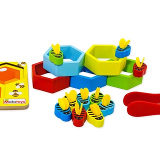 Сортер с пинцетом 'Пчёлки' Alatoys 2