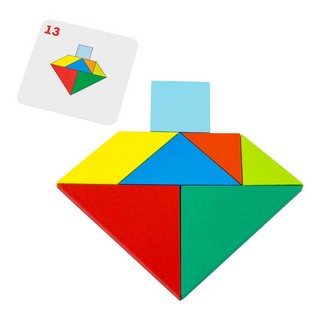 Танграм деревянный, Alatoys 6