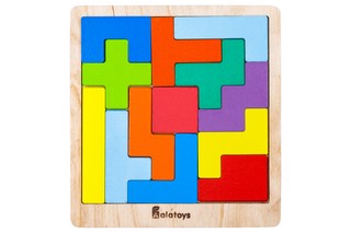 Танграм 'Тетрис' деревянный, Alatoys