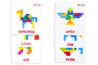 Танграм 'Тетрис' деревянный, Alatoys 3