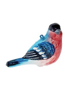 Снегирь, стекло, 11.5х5 см, Holiday Classics