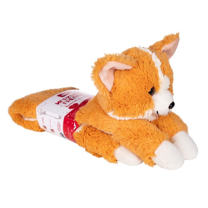 Игрушка-грелка 'Корги' развивающая, 23х16 см, Fancy