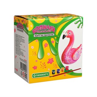 Копилка-раскраска 'Фламинго' Bumbaram