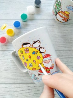 Кружка-раскраска Новогодние подарки 8