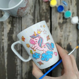 Кружка-раскраска Единорог 2