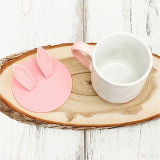 Кружка 'Заяц' с силиконовой крышкой с ушами, символ 2023 года 4