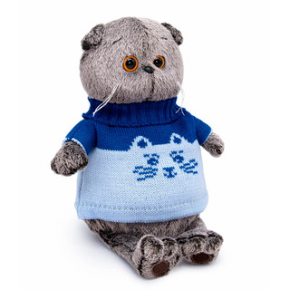 Басик в свитере «Кот», 25 см, артикул Ks25-207 2