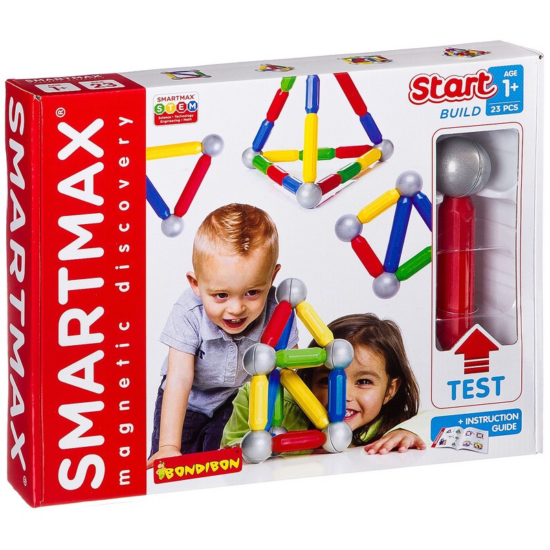 Магнитный конструктор SmartMax. Основной, 23 детали
