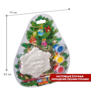 Набор для творчества 'Ёлочные украшения: Снежинка' Bondibon 4