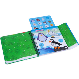 Компактные развивающие игры под ёлку. Снежный мир, BONDIBON 2