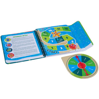 Компактные развивающие игры под ёлку. Новогодняя игра-бродилка, BONDIBON 2