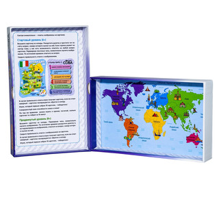 Игра-викторина. Умная Сова. Страны мира 2. BONDIBON 4