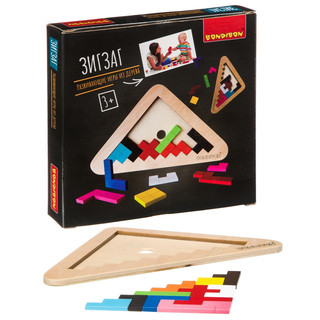 Головоломка. Зигзаг. Развивающие игры из дерева, BONDIBON 2