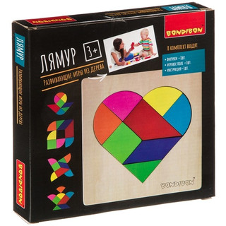 Головоломка. Лямур. Развивающие игры из дерева 1