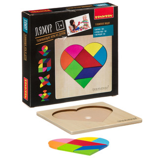 Головоломка. Лямур. Развивающие игры из дерева 2