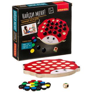 Головоломка. Найди меня! Развивающие игры из дерева 2