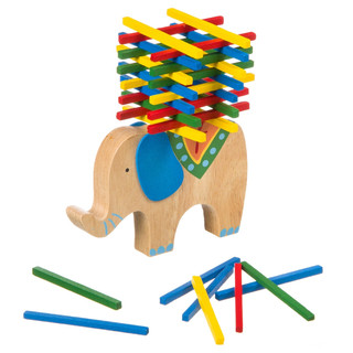Игра-баланс. Слон. Развивающие игры из дерева 3