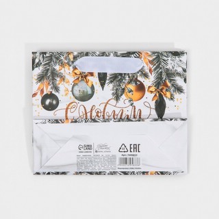 Пакет 'Искры серебра' 15х12 см 6