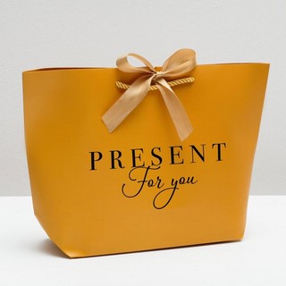 Пакет подарочный 'Present for you', 25 х 37 см