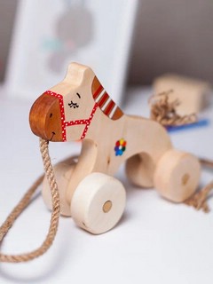 Каталка детская 'Конь', дерево 1