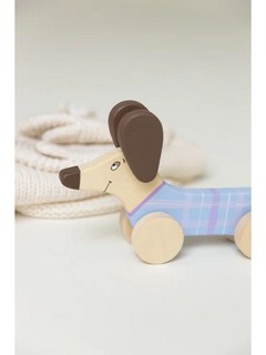 Каталка детская 'Собака Такса', дерево 3