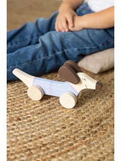 Каталка детская 'Собака Такса', дерево 5