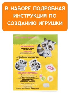 Мой питомец Енотик. Набор для творчества 4