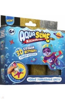 Набор для изготовления фигурок из цветного геля, золотой-серебряный