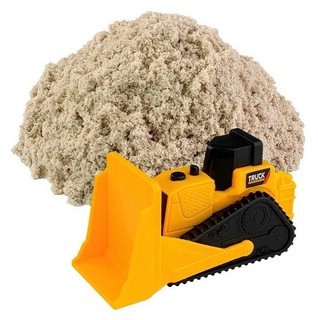 Космический песок 1 кг в наборе с машинкой (бульдозер) 3