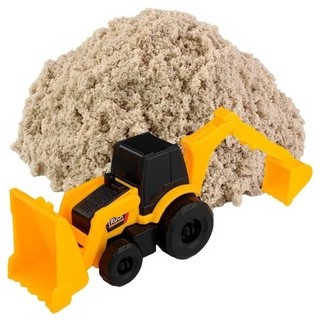 Космический песок 1 кг в наборе с машинкой (трактор-экскаватор) 4