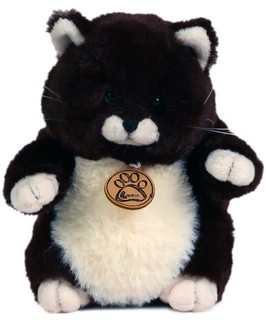 Толстый Кот, 16 см, цвет горький шоколад, Lapkin