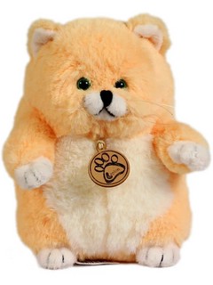 Толстый Кот, 26 см, рыжий, Lapkin 1