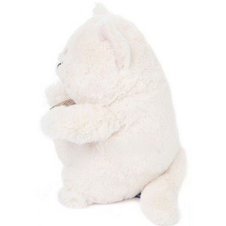 Толстый Кот в мешке, 26 см, белый, Lapkin 4
