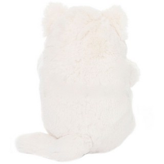 Толстый Кот в мешке, 26 см, белый, Lapkin 5