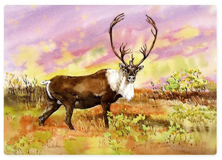 Деревянный пазл 'Дикий северный олень', 21х30 см, 150 деталей, Davici 7