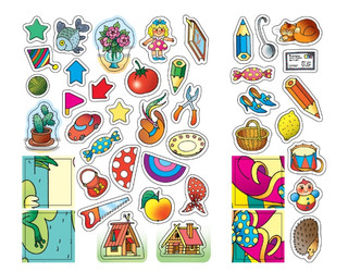 Развиваем мышление. 4-5 лет, с наклейками 5