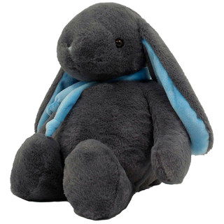 Кролик, 38 см, темно-серый/голубой, Lapkin 2