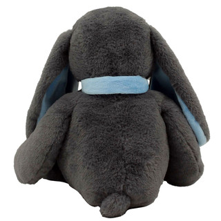 Кролик, 38 см, темно-серый/голубой, Lapkin 4